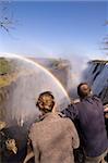 Victoria Falls, UNESCO-Weltkulturerbe, Zambesi River, Sambia, Afrika