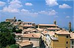 Montalcino, Val d'Orcia, province de Sienne, Toscane, Italie, Europe