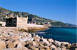 Bastion, Menton, Alpes-Maritimes, Cote d'Azur, Provence, French Riviera, France, Mediterranean, Europe