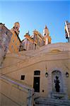 Église de St. Michel, Menton, Alpes-Maritimes, Côte d'Azur, Provence, Côte d'Azur, France, Méditerranée, Europe