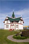 Husavik church, Iceland, Polar Regions