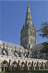 Kathedrale von Salisbury, Wiltshire, England, Vereinigtes Königreich, Europa