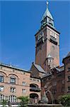 Town Hall inner precinct, Copenhagen, Denmark, Scandinavia, Europe