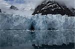 Glacier, Paradise Bay, Antarctic Peninsula, Antarctica, Polar Regions