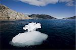 Banquise, Prince Christian Sund, Groenland, Arctique, les régions polaires