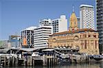 Ferry Building, Auckland, North Island, New Zealand, Pacific