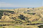 Vue de Craggy variaient de Te Mata Peak, Havelock North, Hawke Bay, North Island, New Zealand, Pacifique