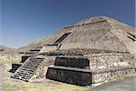 Temple le soleil, Zone archéologique de Teotihuacan, UNESCO World Heritage Site, Mexique, Amérique du Nord