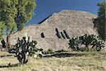 Temple le soleil, Zone archéologique de Teotihuacan, UNESCO World Heritage Site, Mexique, Amérique du Nord