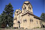 Cathédrale de Saint-Francis, Santa Fe, Nouveau-Mexique, États-Unis d'Amérique, l'Amérique du Nord