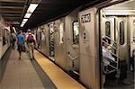 Subway, Manhattan, New York City, United States of America, North America