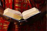 Bibel lesen, Lome, Togo, Westafrika, Afrika
