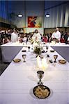 Maundy Thursday Eucharist celebration in a Catholic church, Paris, France, Europe