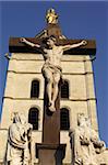 Calvaire en dehors d'Avignon cathédrale, Vaucluse, France, Europe