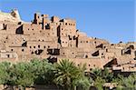 Vieux ksar d'Ait Benhaddou, UNESCO World Heritage Site, Maroc, Afrique du Nord, Afrique