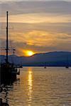 Sunset, Nafplio, Peloponnese, Greece, Europe