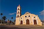 Colonial church in Remedios, Cuba, West Indies, Caribbean, Central America