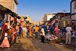 Scène de marché, Djibouti, République de Djibouti, Afrique