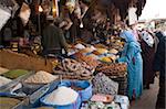 Épicerie, medina, Oujda, région orientale, Maroc, Afrique du Nord, Afrique