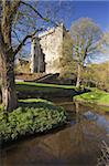 Château de Blarney en printemps, Munster, comté de Cork, Irlande, Europe