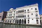 Ca' d'Oro (la maison d'or), Grand Canal, Venise, patrimoine mondial de l'UNESCO, Veneto, Italie, Europe