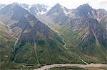 Alaska Range Mountains, Alaska, USA