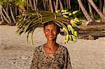 Portrait of Woman, Ngapali Beach, Rakhine State, Myanmar