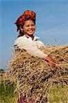 Portrait of Karen Nation Woman, Shan State, Myanmar