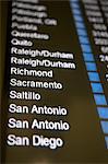 Arrivals and Departures, George Bush Intercontinental Airport, Houston, Texas, USA