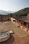 Übersicht über Kaffee-Plantage, Finca Filadelfia, Antigua Guatemala