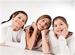 Portrait of Three Girls