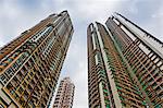 Apartment Buildings, Hong Kong, China