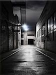 ruelle dans la nuit