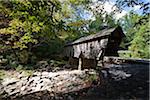 Pisgah Covered Bridge, Randolph County , North Carolina, USA