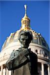 Abraham Lincoln Statue in front of West Virginia Capitol Building, Charleston, West Virginia, USA