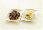 Korean seasoned bean sprouts and fern