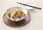 Simmered meat and potates