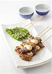 Skewered chicken