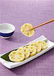 Mustard stuffed lotus root