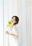 Smiling young woman