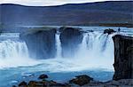 Godafoss waterfall near Akureyri.