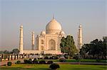 Looking towards Taj Mahal across the Al-Kawthar,the Celestial Pool of Ambundance,