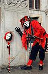 Karneval Joker Kostüme und Maske