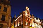 Old buildings in front of Dome Cathedral, Riga, Latvia