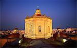 Malta, Zurrieq; A Baroque cupola.