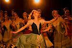 Russland, St.Petersburg; Einen dramatischen Moment während einer Aufführung von Tschaikowskys 'Nutckracker'