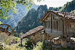 Biamon, an abandonded village above the Desfiladero de Beyos, Picos de Europa, Northern Spain