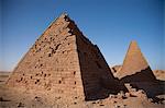 Sudan, Karima. The pyramids at Karima.