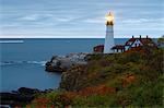 Portland, Maine, USA. The Portland Head Lighthouse in Portland Maine, USA.