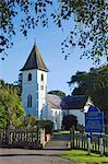 Wales, Wrexham, Redbrook Maelor. St Mary's Church, Whitewell, a Church of England church in Wales.